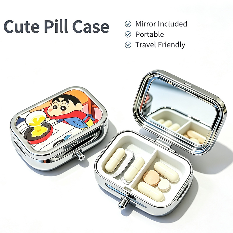 Manga Storage Box - Estuche de Almacenamiento Portátil Crayon Shin-chan