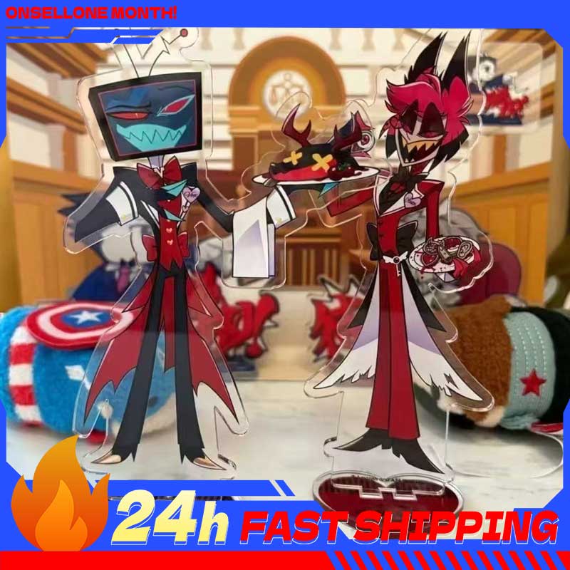 Anime Merch - 2 uds Hazbin periféricos de animé