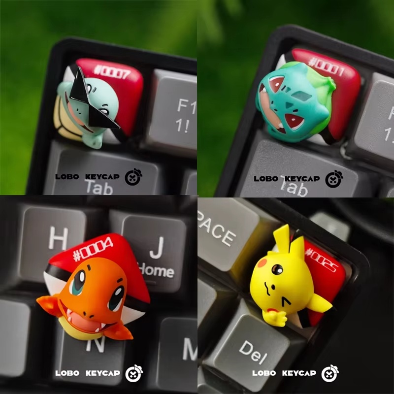 Tecla Lobo con Personaje de Di - Keycap Artisan Anime reseña y precio
