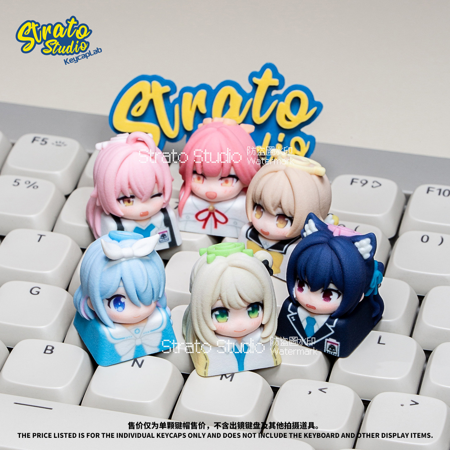 Nuevas teclas de resina con pe - Keycap Artisan Anime reseña y precio