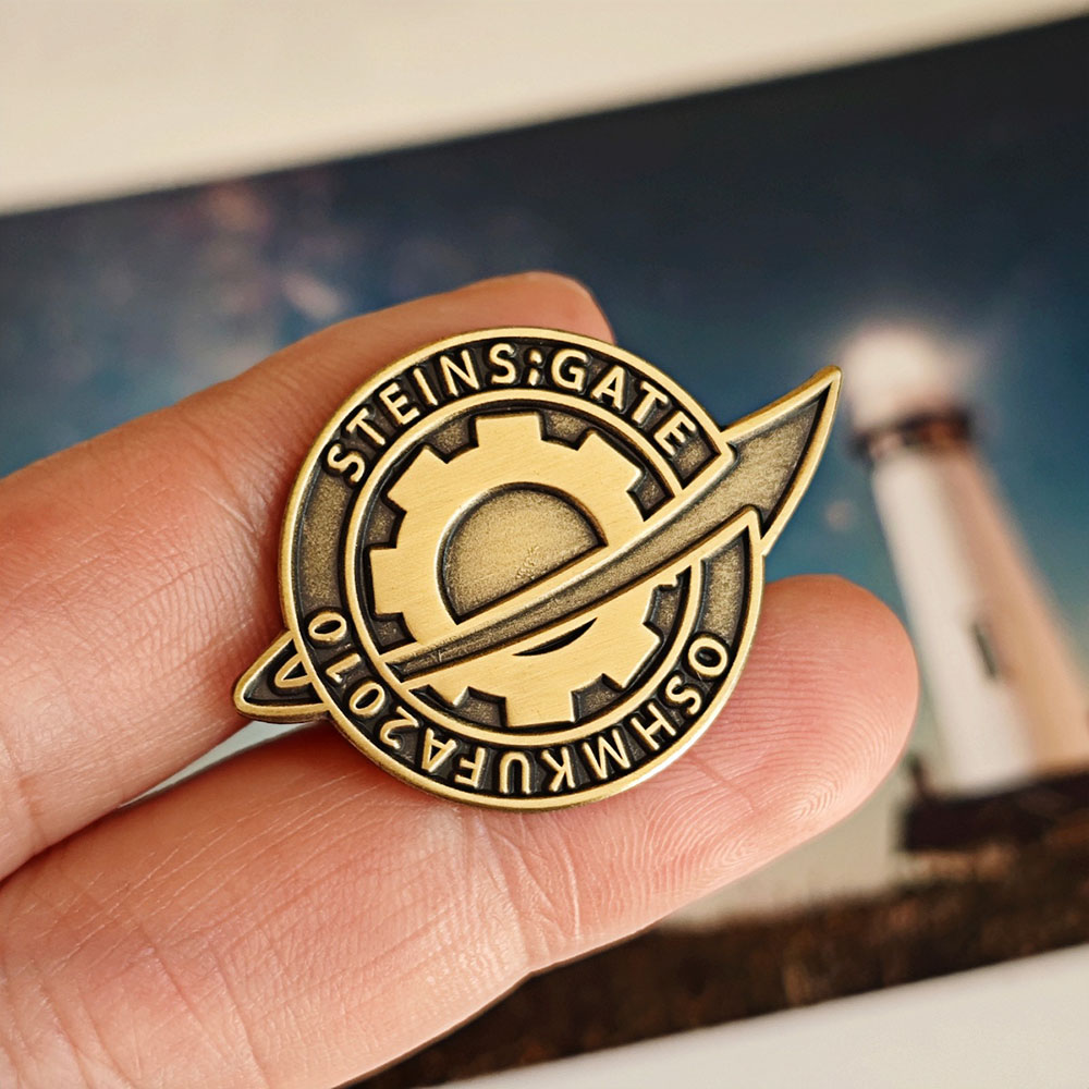 Steins;Gate Pin Anime mercancí - Gate Anime Merchandise reseña y precio