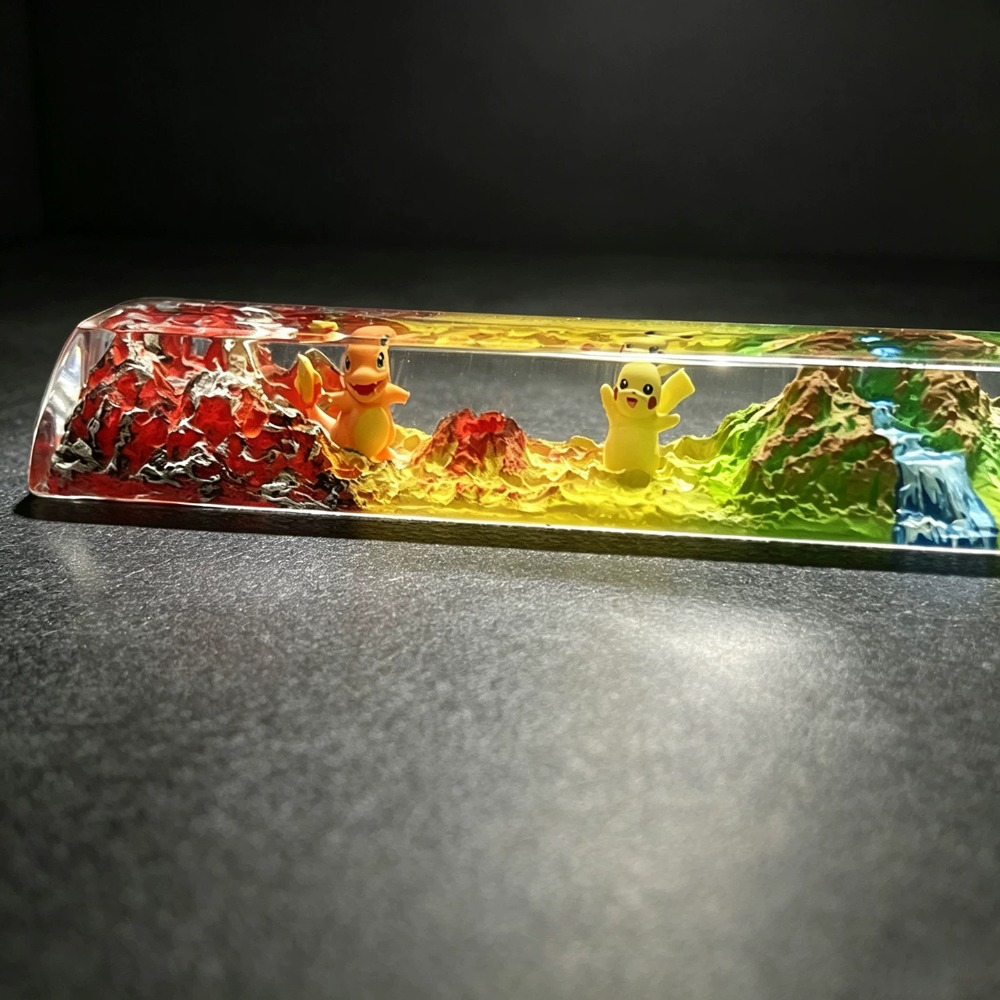 Tecla tridimensional de Pokémo - Keycap Artisan Anime reseña y precio