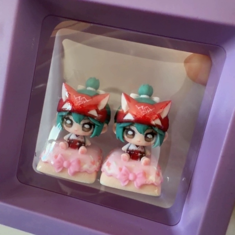 Merchandising de doujin, diseñ - Keycap Artisan Anime reseña y precio