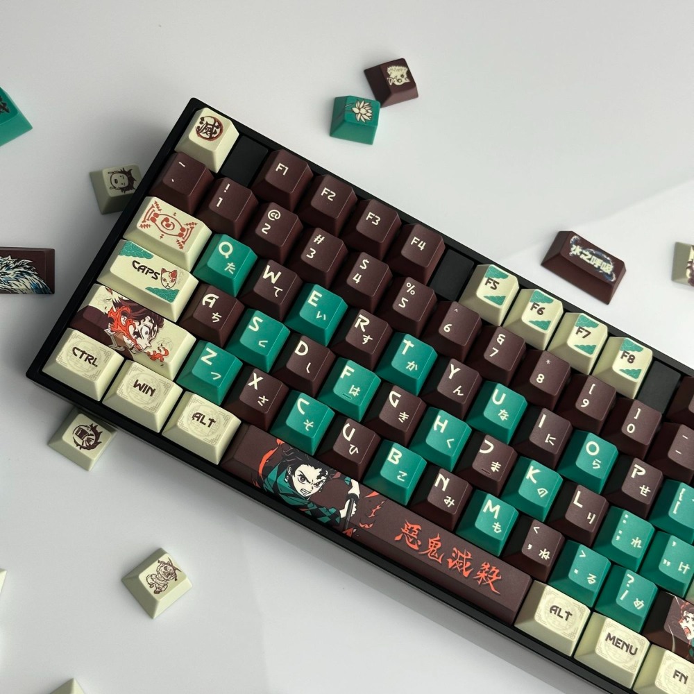 Teclas Demon Slayer Tanjiro Ka - Keycap Artisan Anime reseña y precio