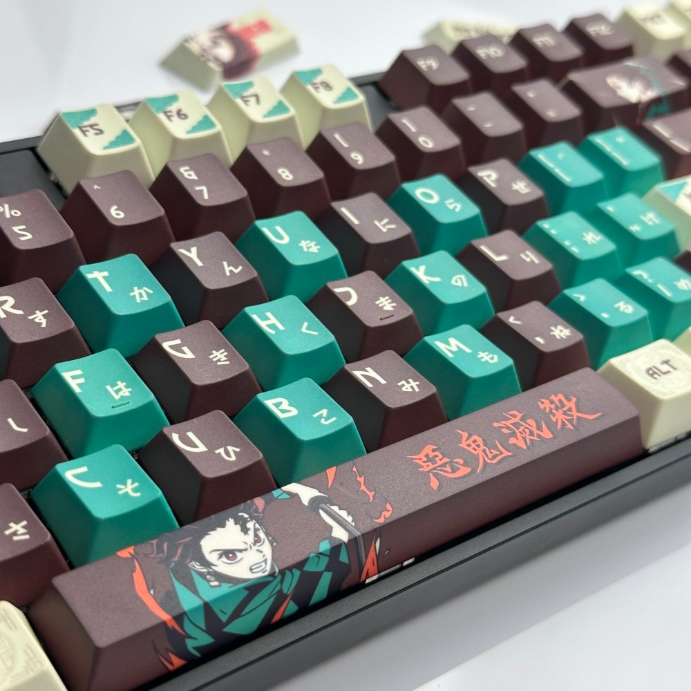 Teclas Demon Slayer Tanjiro Ka - Keycap Artisan Anime reseña y precio