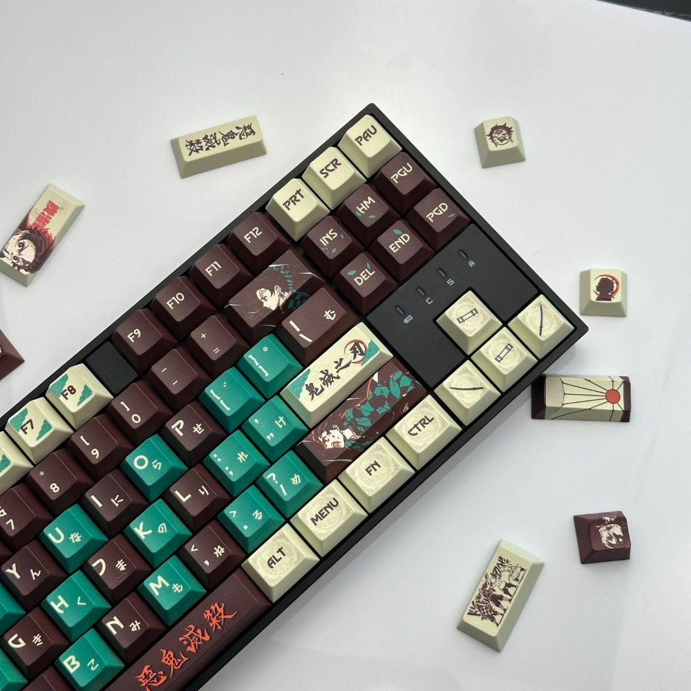 Teclas Demon Slayer Tanjiro Ka - Keycap Artisan Anime reseña y precio