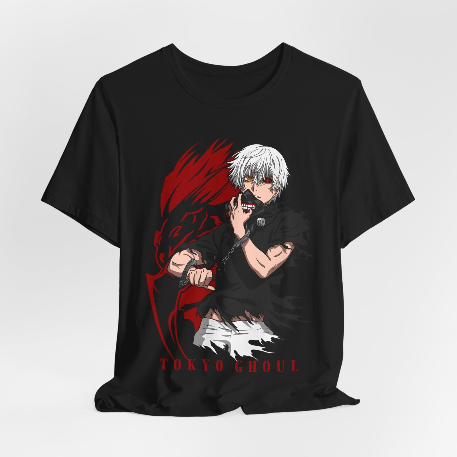 Camiseta de anime Tokyo Ghoul, - Anime Merchandise In Tokyo reseña y precio